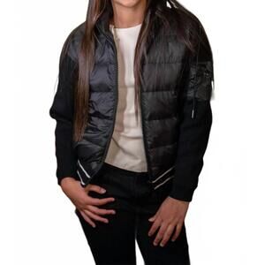 NEW SCOTCH BONNET teen bomber jacket in black